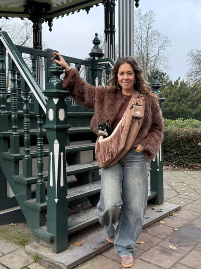 THE DOG LABEL - TDL – Fringe Bag - OSSO BLU