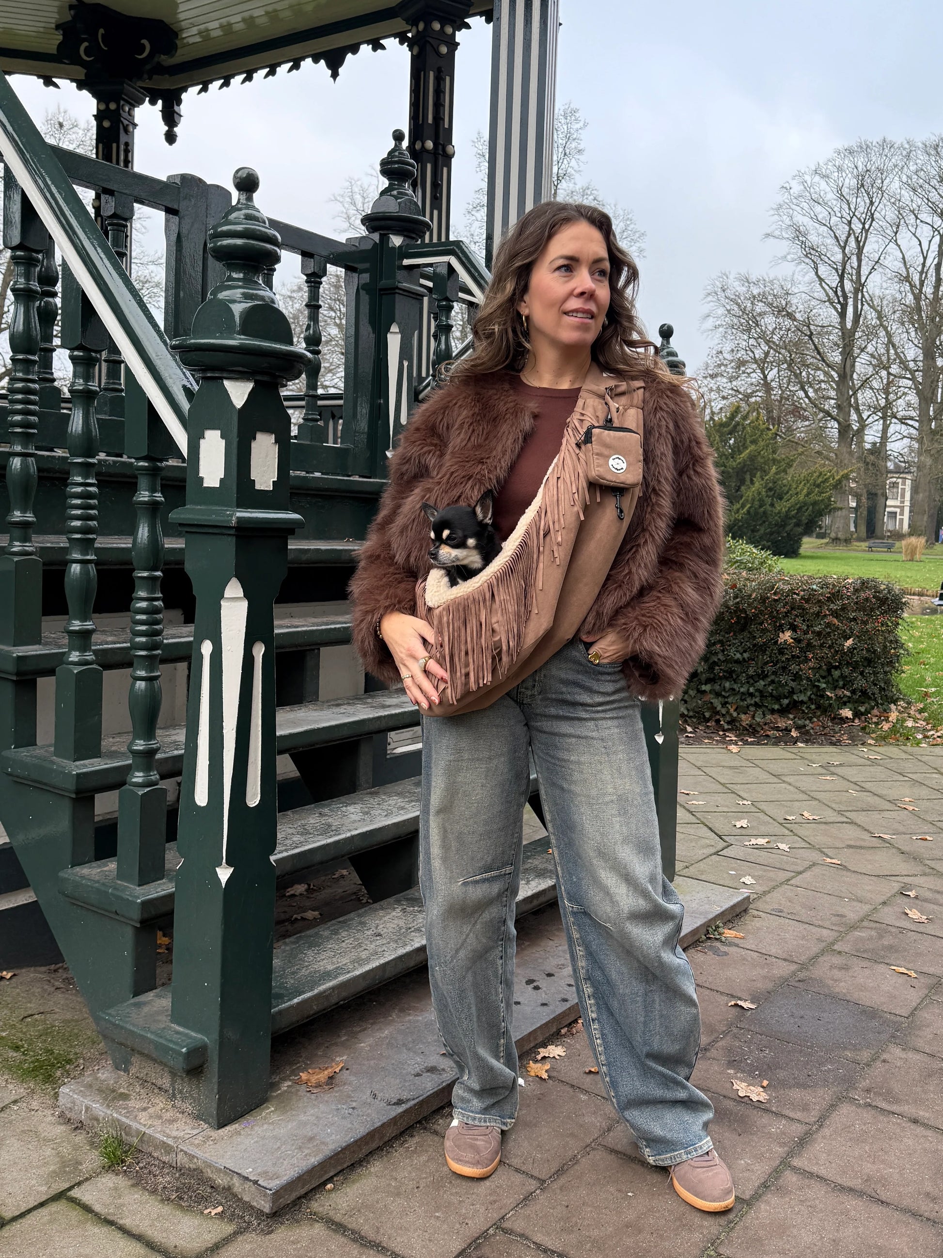 THE DOG LABEL - TDL – Fringe Bag - OSSO BLU