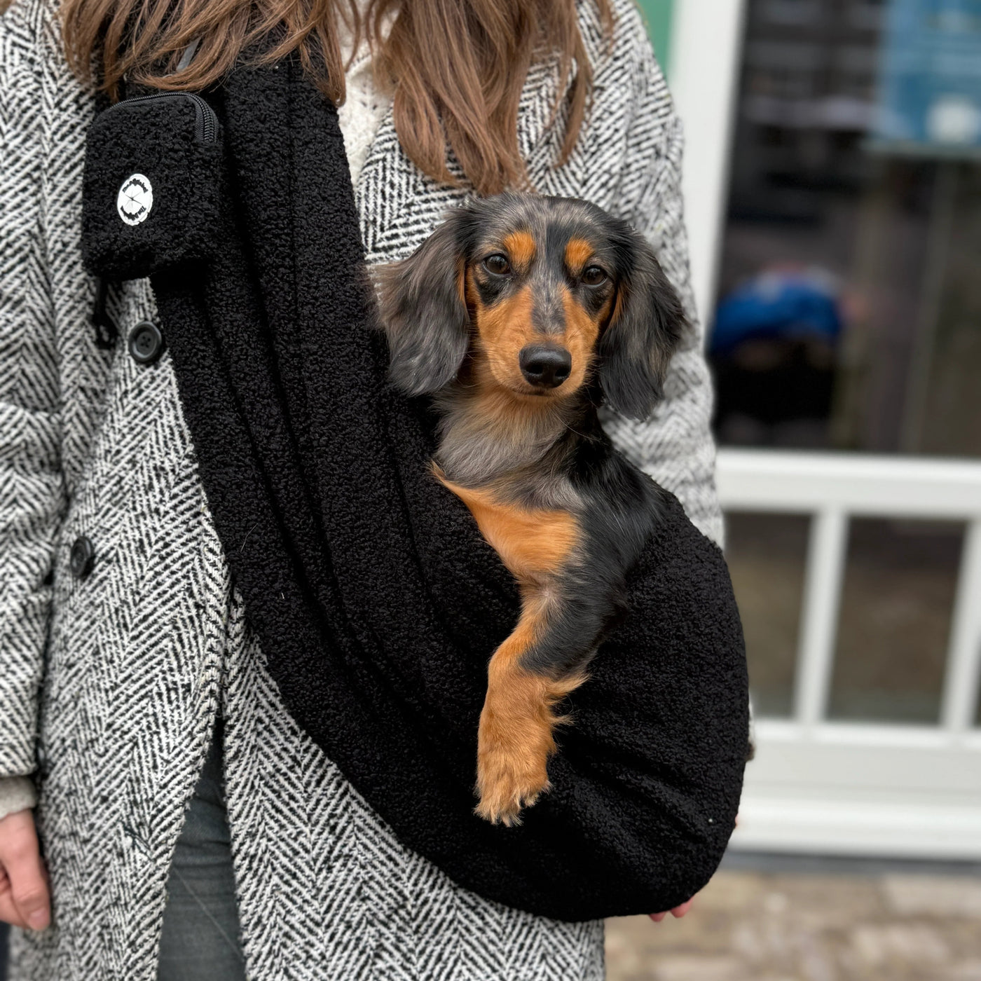 THE DOG LABEL – Teddy Bag – Nero