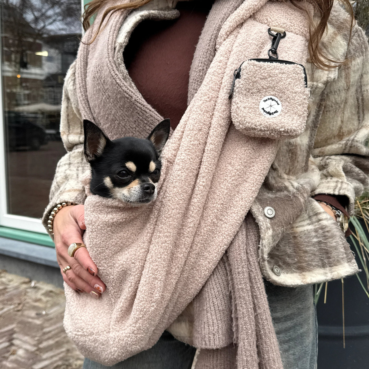 THE DOG LABEL - Borsa Teddy – Crema