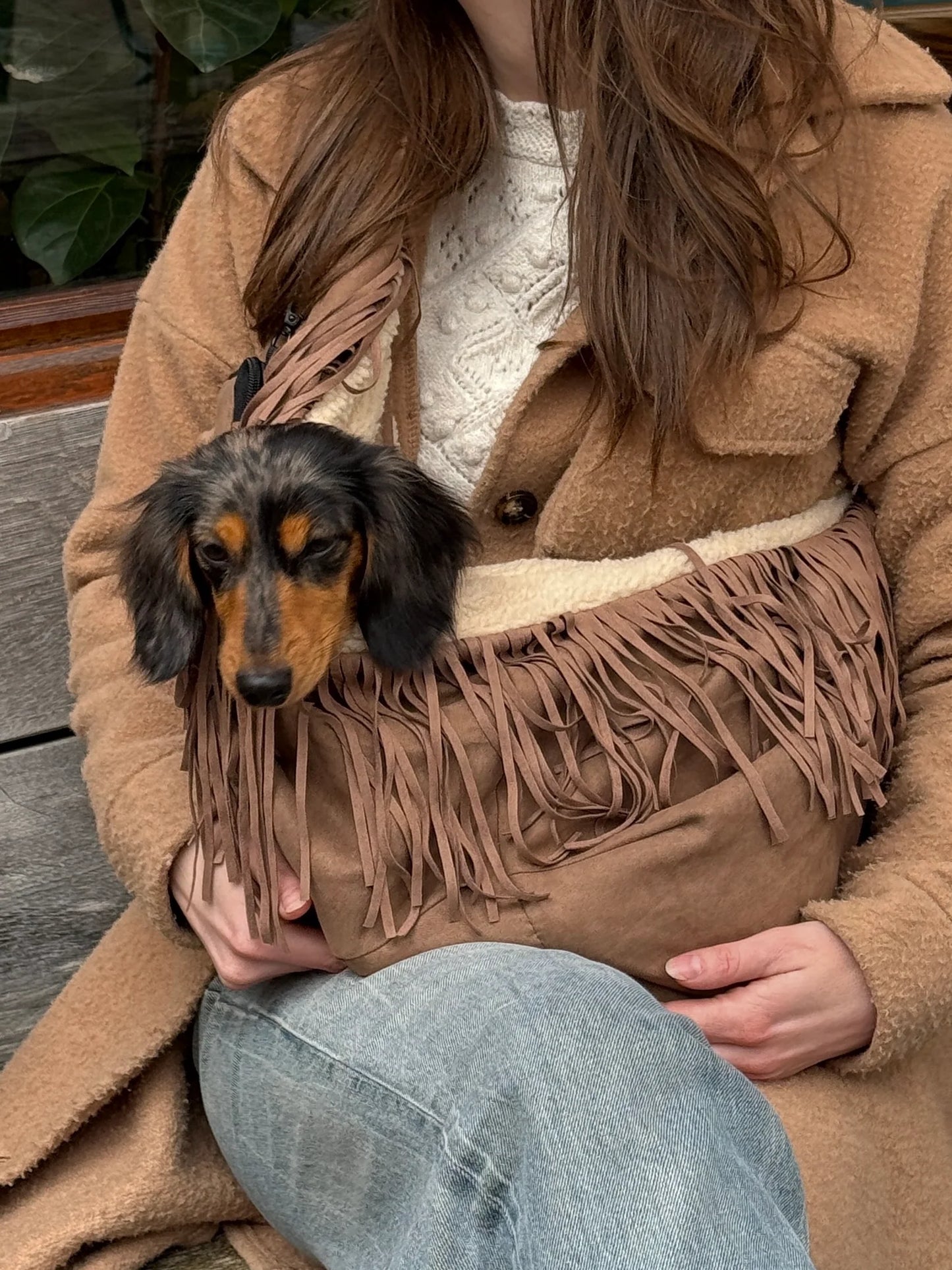 THE DOG LABEL - TDL – Fringe Bag - OSSO BLU