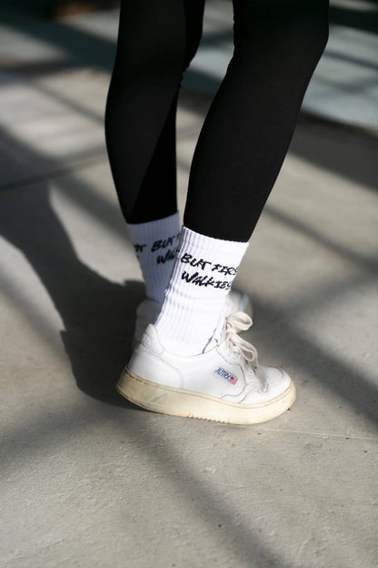 OSSO BLU – 2er-Socken-Bundle „BUT FIRST WALKIES“