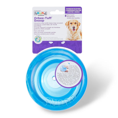 PLANET DOG - Snoop – Interaktives Spielzeug (Blau, 12,5 cm) - OSSO BLU
