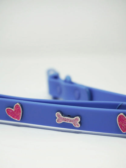 PAWPOPZ – Charm „Glitzer Knochen“ - OSSO BLU