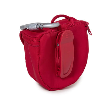 PLAYFIELD - Bailey Treat & Ball Pouch - Coral Red - OSSO BLU