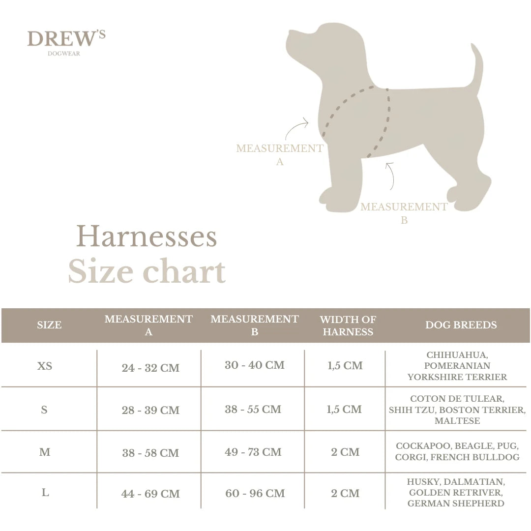 DREW'S DOGWEAR - Cortado / Pettorina