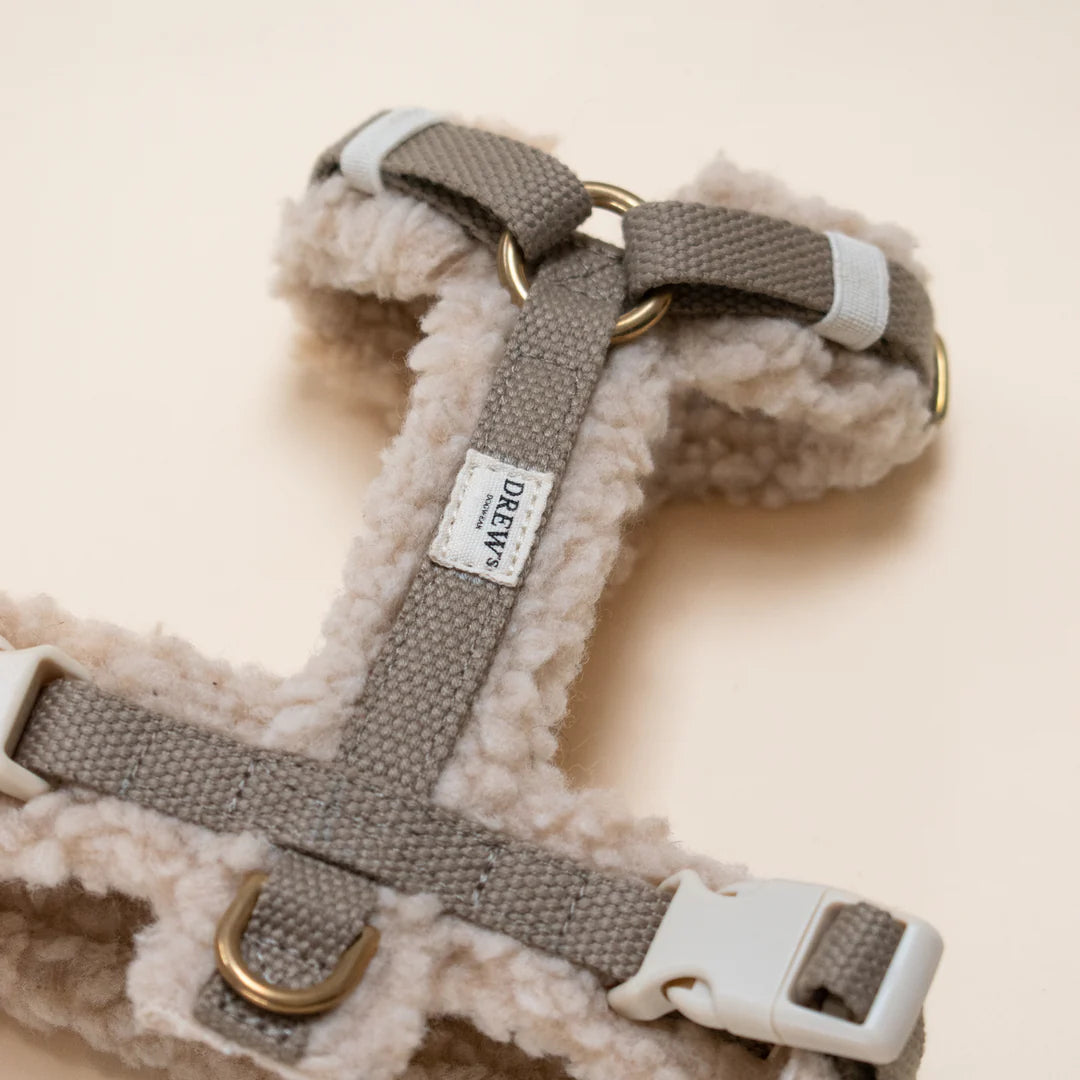 DREW'S DOGWEAR - Pettorina Teddy (beige)
