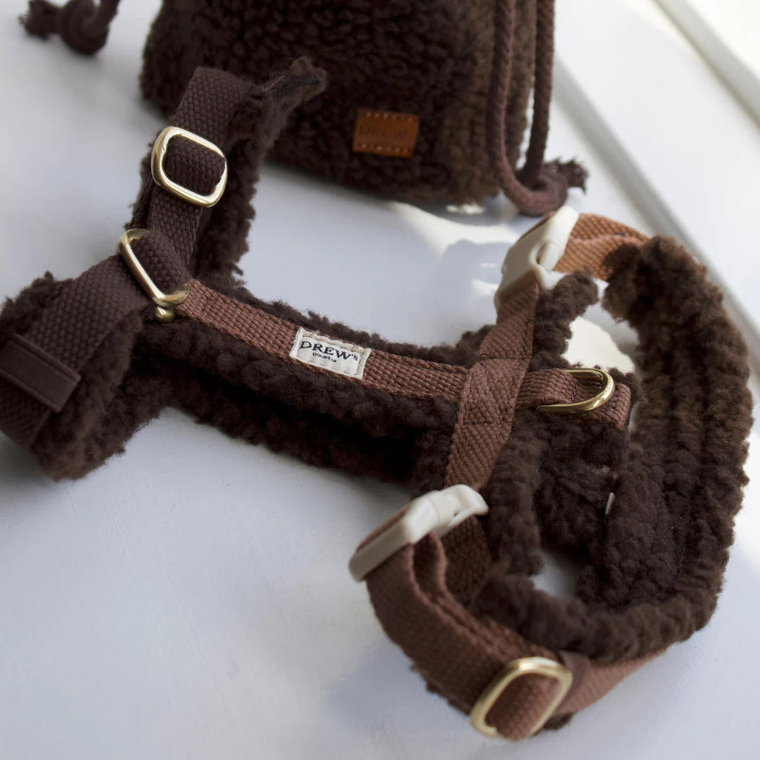 DREW'S DOGWEAR - Pettorina Teddy (marrone)