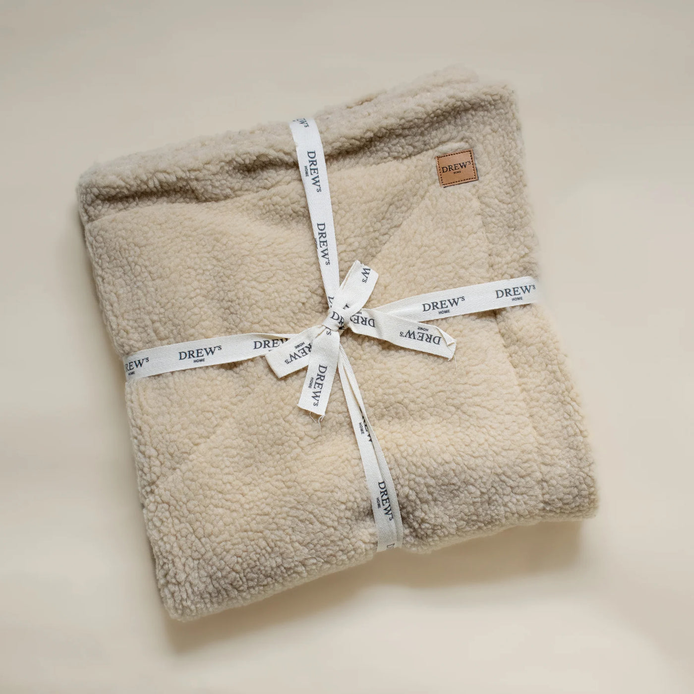 DREW'S DOGWEAR - Morbida coperta per cani in pile teddy (beige)