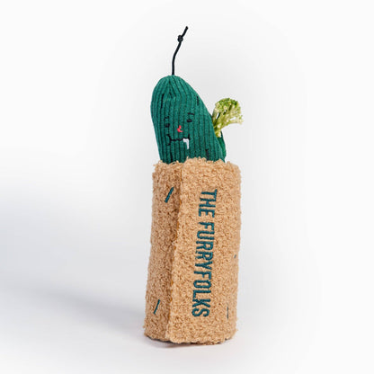 the furryfolks - Nosework-Hundespielzeug „Fried Pickle“ - OSSO BLU
