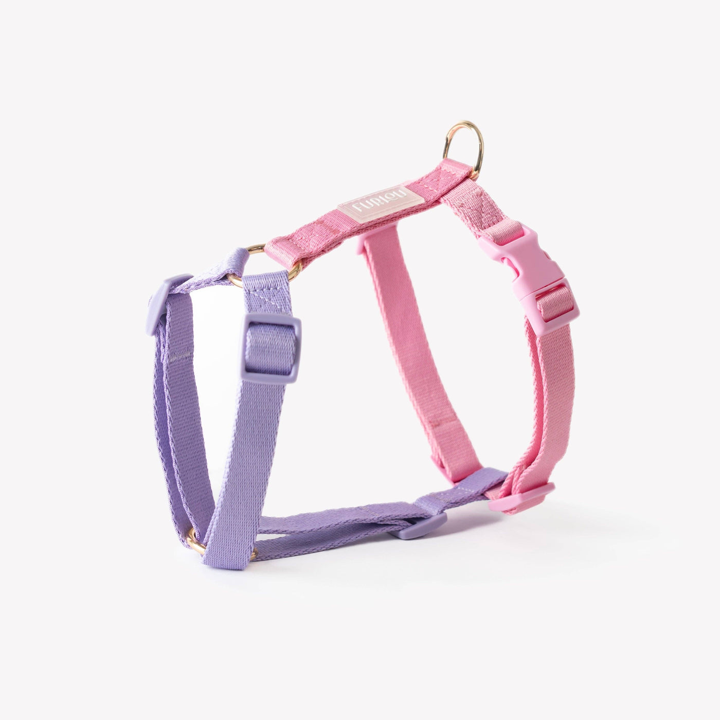 FURLOU - „Lavanda & Rosa“ – Pettorina regolabile per cani