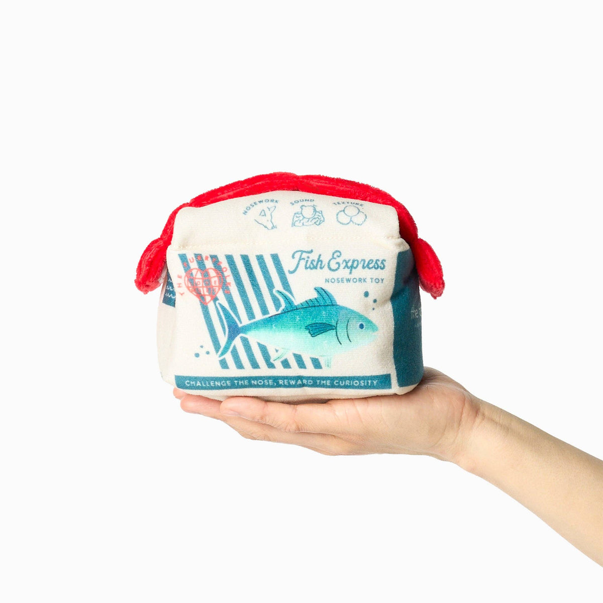THE FURRYFOLKS – „Fish Express“ Schnüffelspielzeug für Hunde