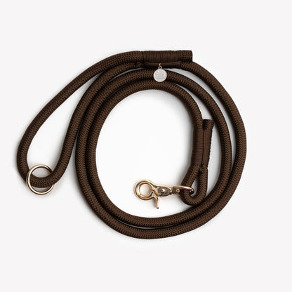 FURLOU - „Brown“ – Geflochtene Hundeleine - OSSO BLU