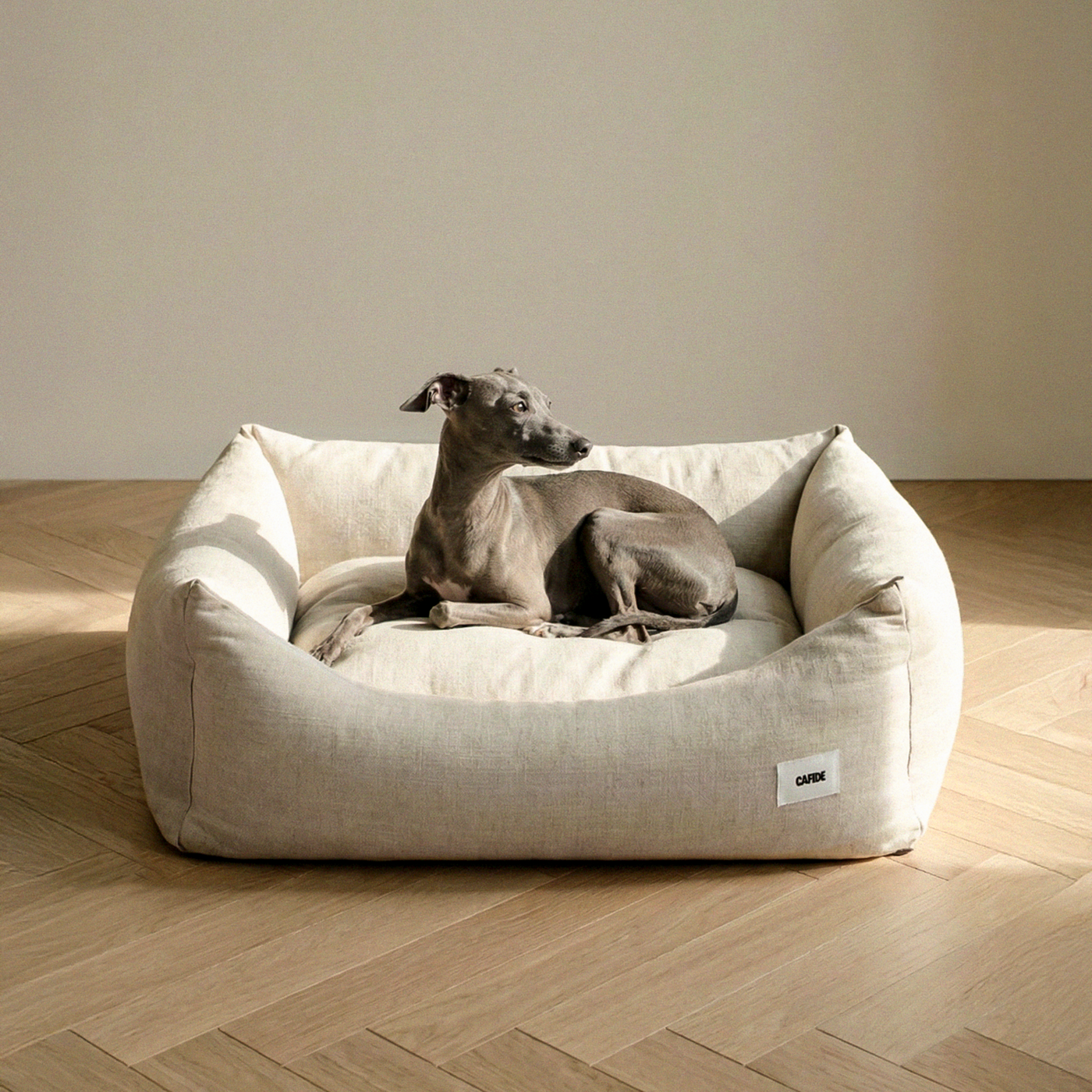 CAFIDE - Hundebett „Snozy“ – Leinen
