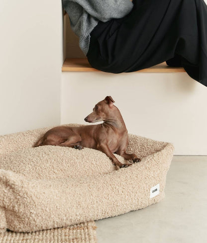 CAFIDE - Hundebett „Snozy“ – Beige - OSSO BLU