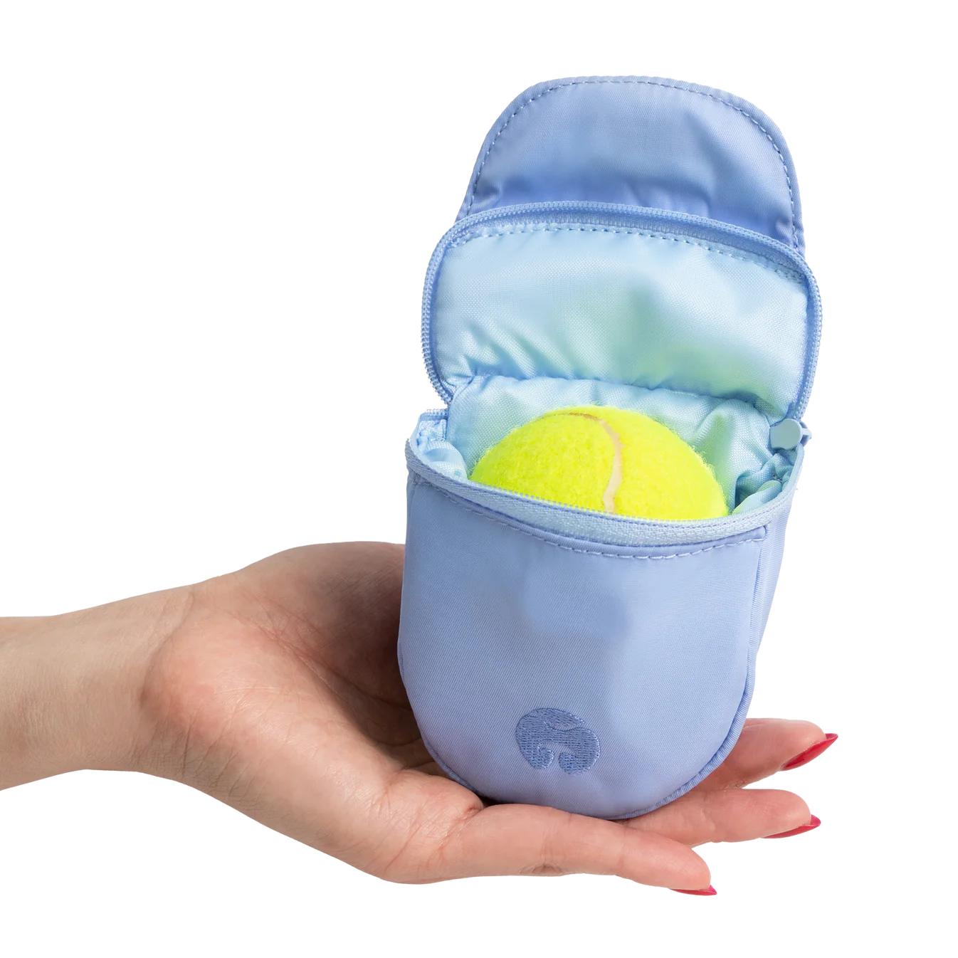 PLAYFIELD - Bailey Treat & Ball Pouch - Periwinkle Sky - OSSO BLU