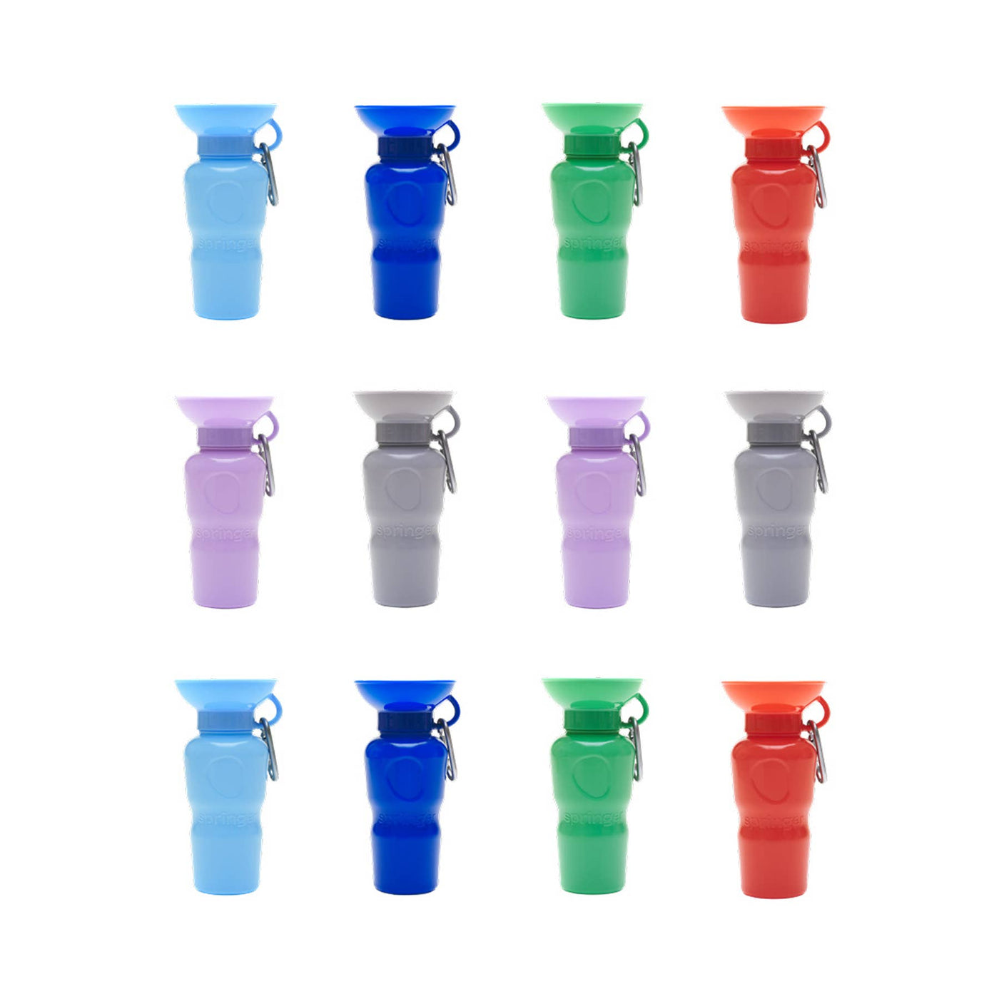 SPRINGLAND PETS – Borraccia da viaggio Classic per cani 650 ml (senza ciotola pieghevole in silicone)