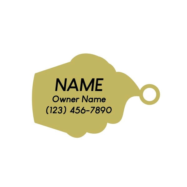 TWO TAILS PET COMPANY - Medaglietta identificativa Cupcake