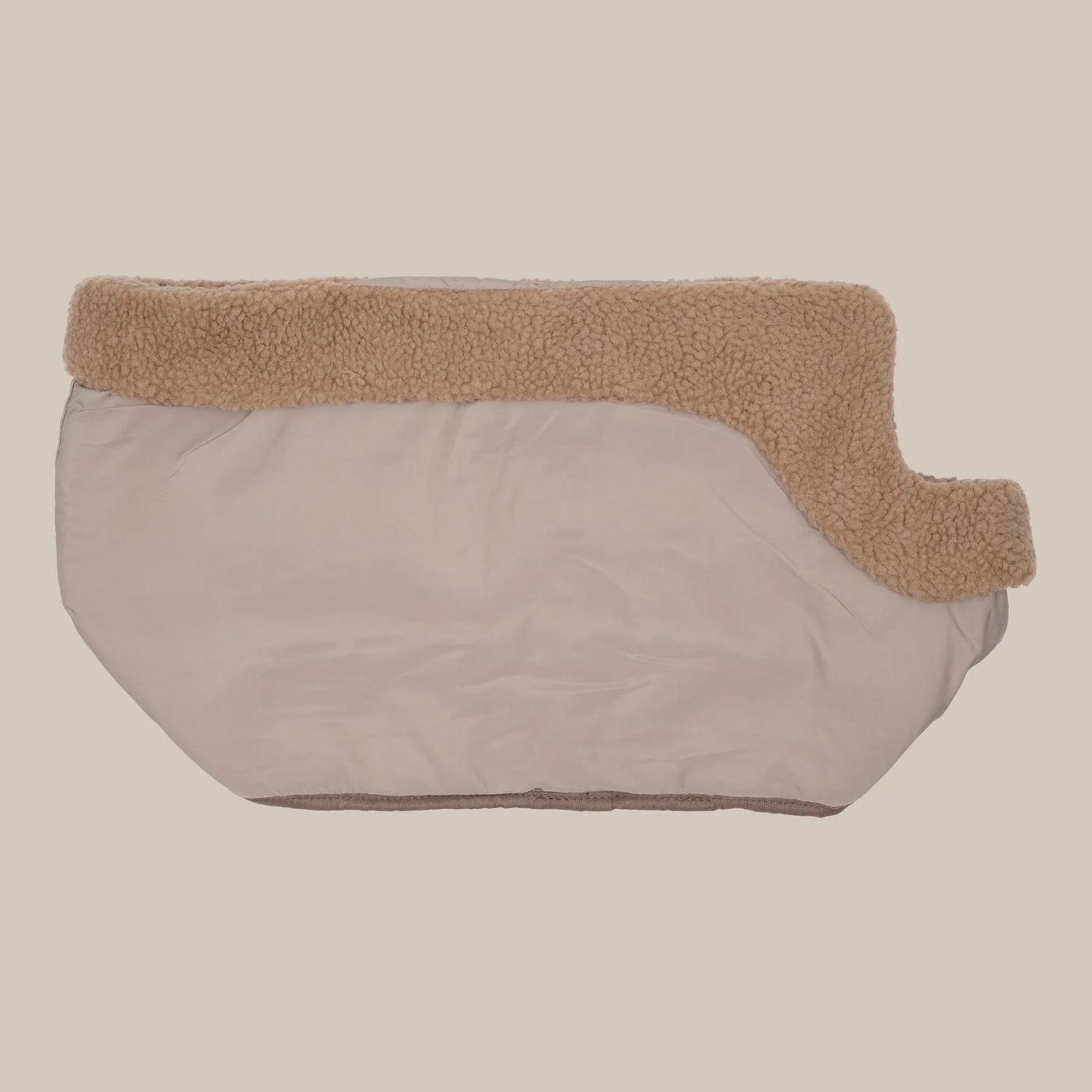DREW'S DOGWEAR – Dog Bag Teddy-Inlay – Morbida fodera interna per borse da trasporto per cani - Marrone