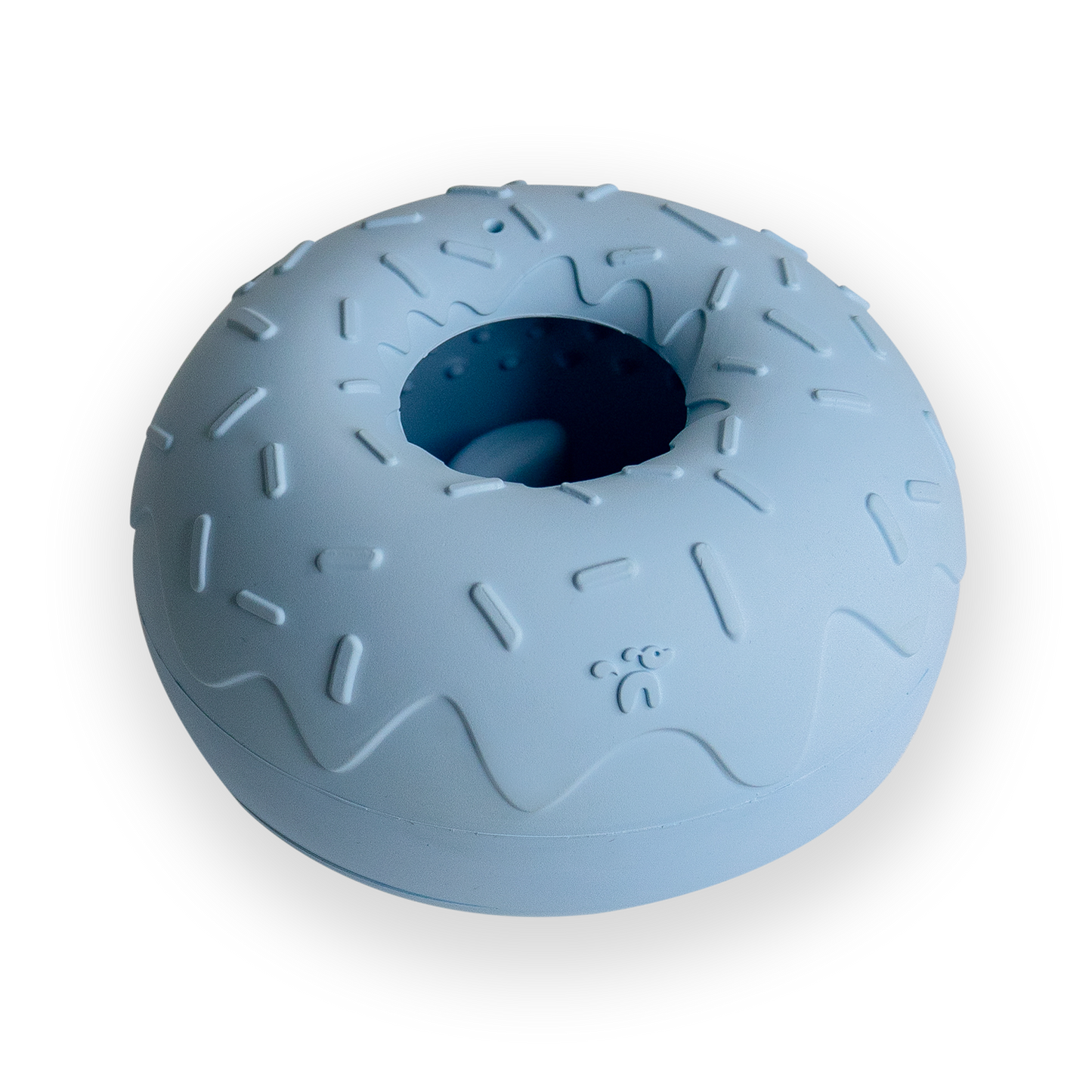 INOOKO – Yoomy Donut Schleckmatte & Beschäftigungsspielzeug für Hunde – Blau