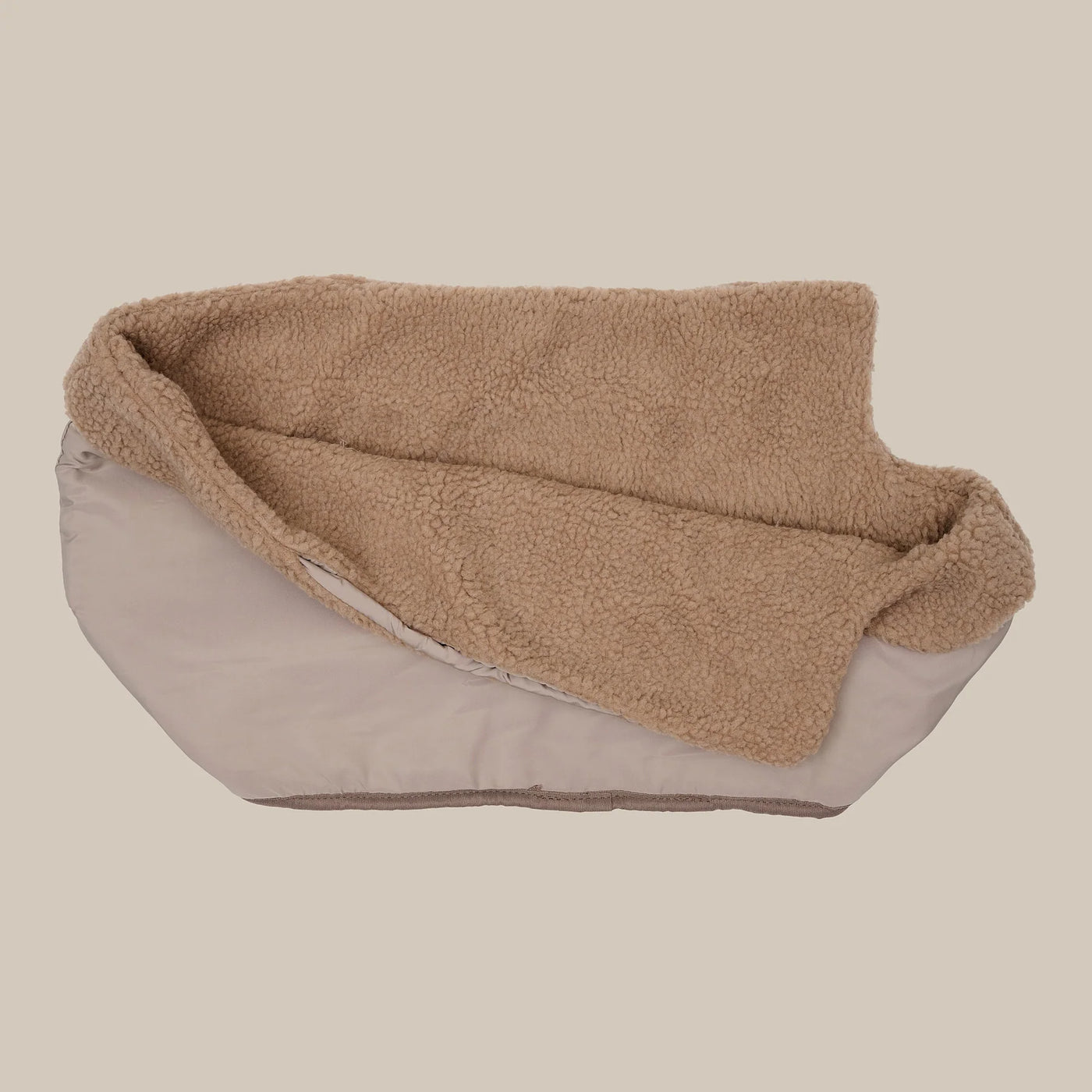 DREW'S DOGWEAR – Dog Bag Teddy-Inlay – Morbida fodera interna per borse da trasporto per cani - Marrone