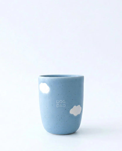 EGG BACK HOME - Cloud Medium Becher 220 ml - Dog Dad - OSSO BLU