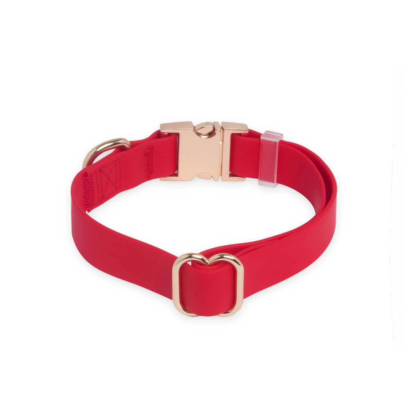 SUNNY TAILS - Collare per cani impermeabile - Rosso ciliegia