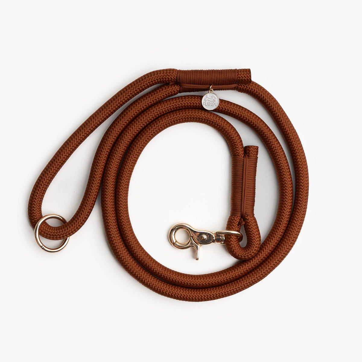 FURLOU – Geflochtene Hundeleine Clay