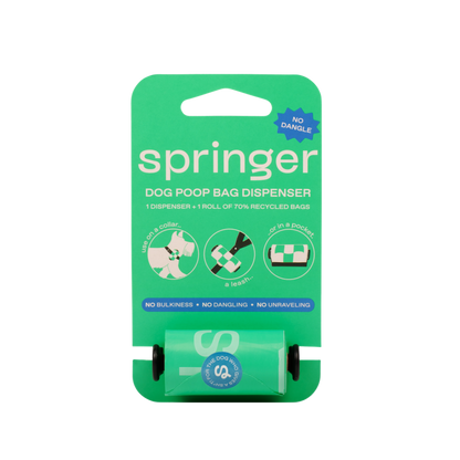 SPRINGLAND PETS - Hundekotbeutel-Spender + Rolle - OSSO BLU
