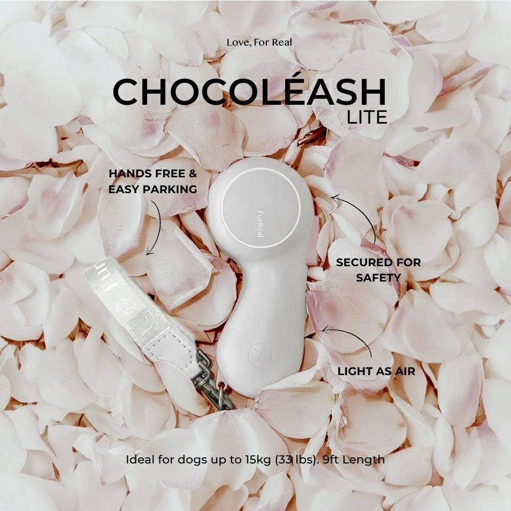 Maison Furreal - Stylische & händefreie Hundeleine ChocoLéash Lite - OSSO BLU