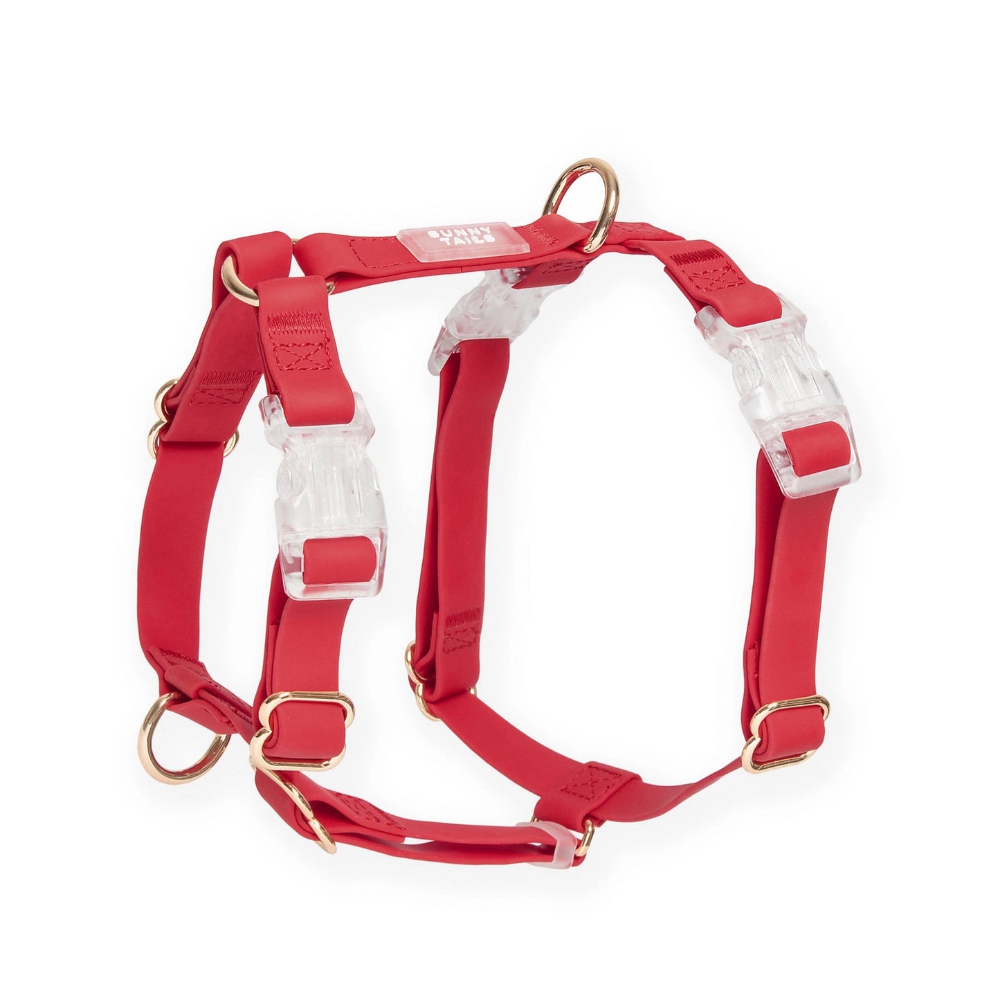 SUNNY TAILS - Wasserdichtes Hundegeschirr - Cherry Red - OSSO BLU