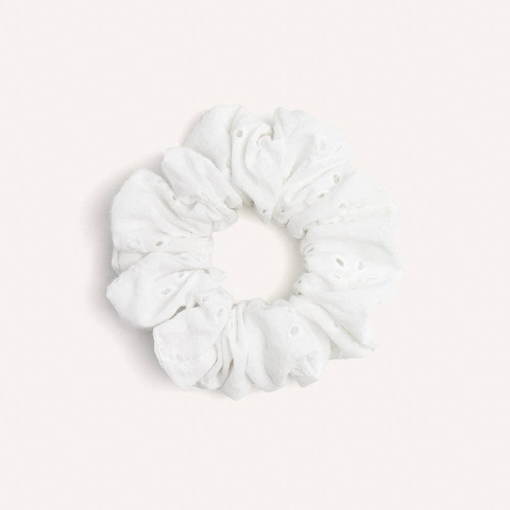 CAFIDE – Scrunchie ricamato (Coral, Noa)