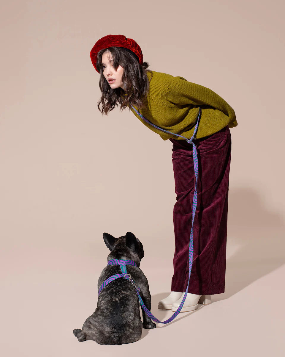 HOT DOGGIES - Freihandleine „Lola Groove“ - OSSO BLU