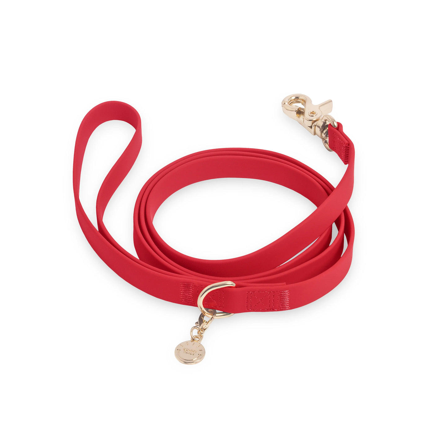 SUNNY TAILS - Guinzaglio per cani impermeabile - Rosso ciliegia