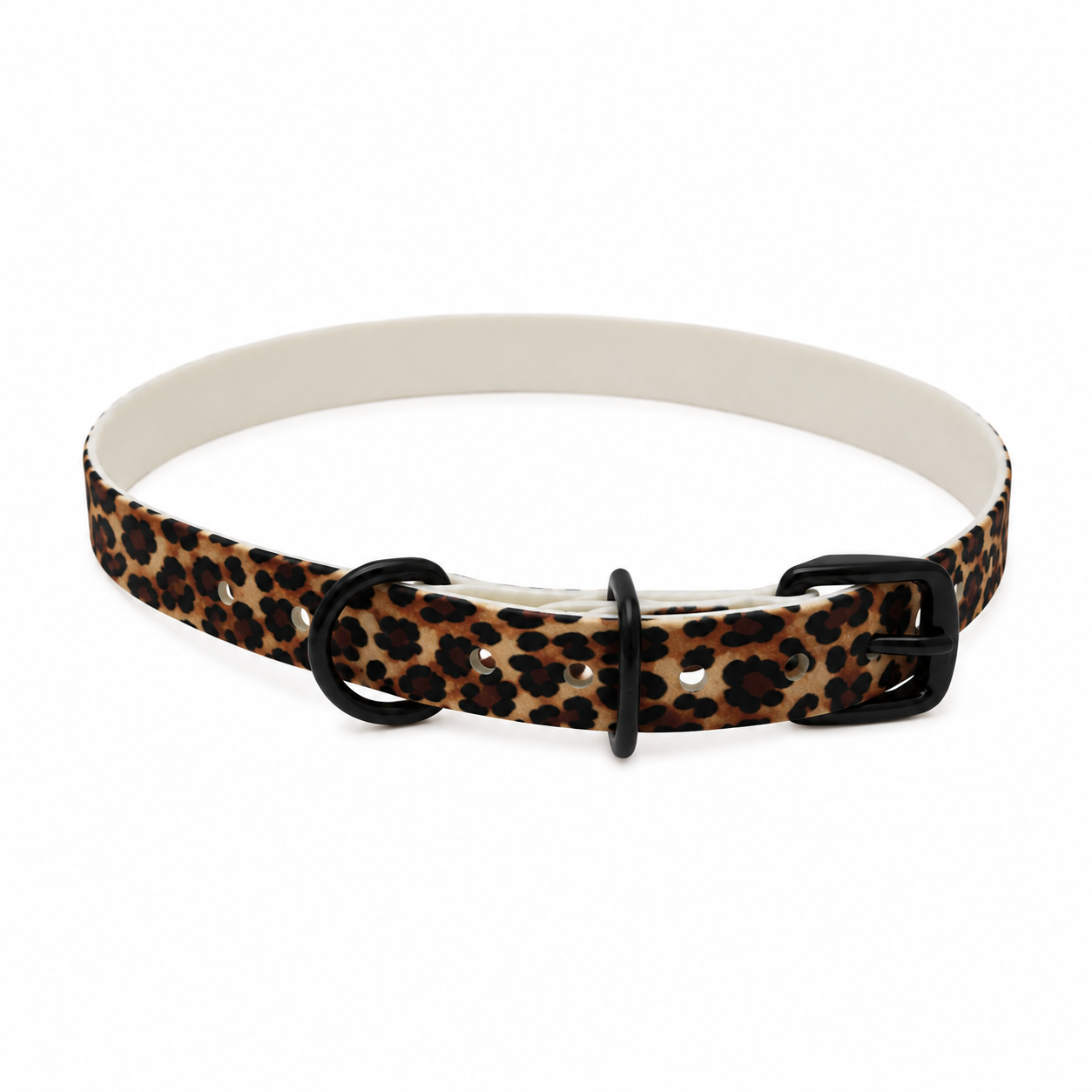 LUNA.LIEBE - Collare Aqua BioThane® Leopardato (13 mm)