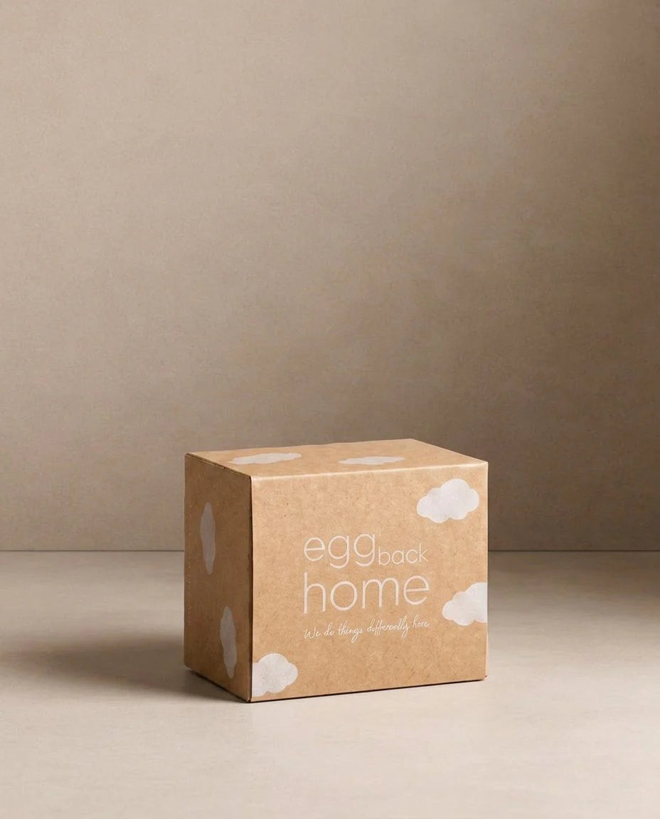 EGG BACK HOME - Cloud Medium Becher 220 ml - Dog Mom - OSSO BLU