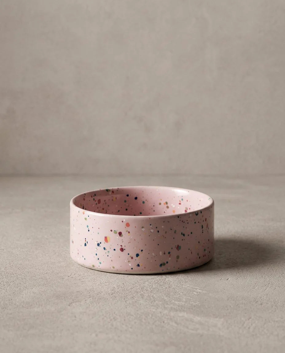 EGG BACK HOME – Nuove ciotole per cani (set da 2, rosa)