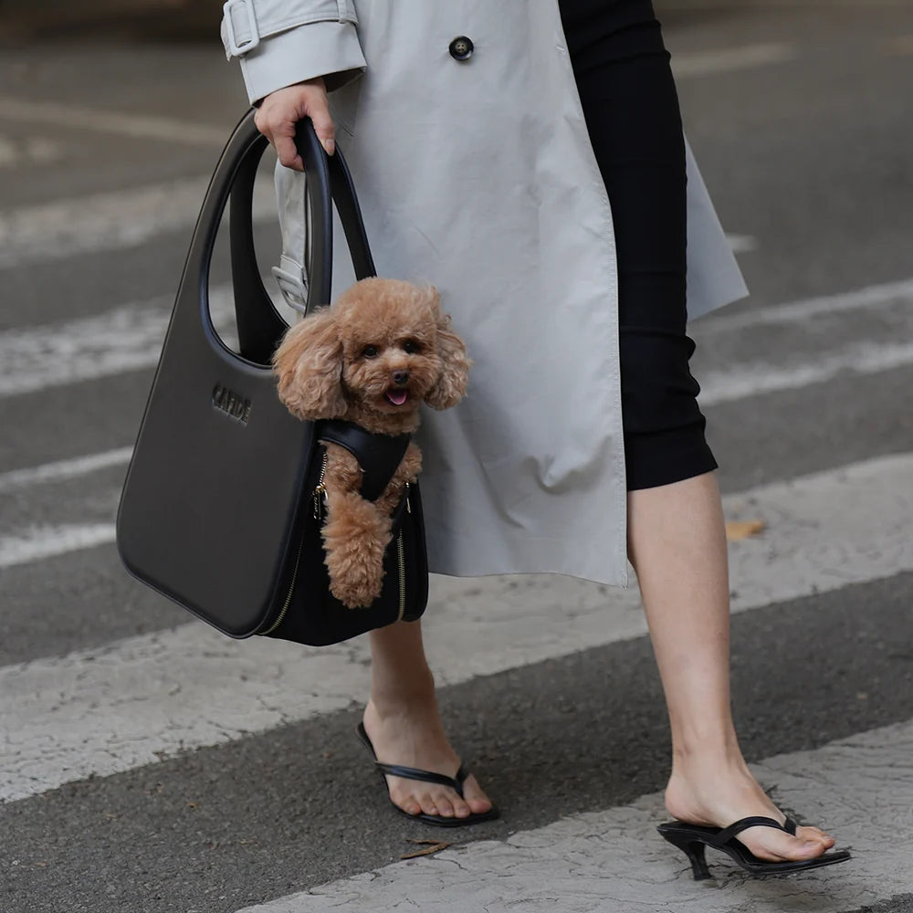 CAFIDE – Jala Reisetasche für Hunde | Schwarz - OSSO BLU
