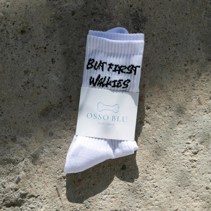 OSSO BLU – 2er-Socken-Bundle „BUT FIRST WALKIES“