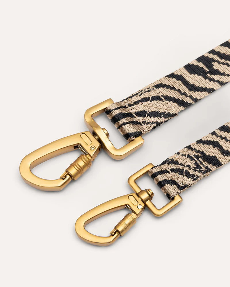 DOGGUO - Guinzaglio Zebra – Beige/Nero