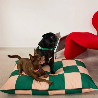 APPROVATO DA FRITZ – Cuccia per cani a quadri verdi